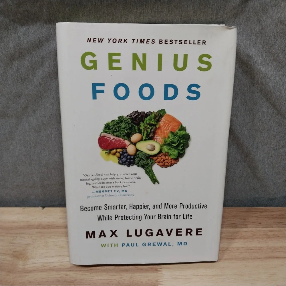 Genius Foods Book Max Lugavere Paul Grewal Hardcover